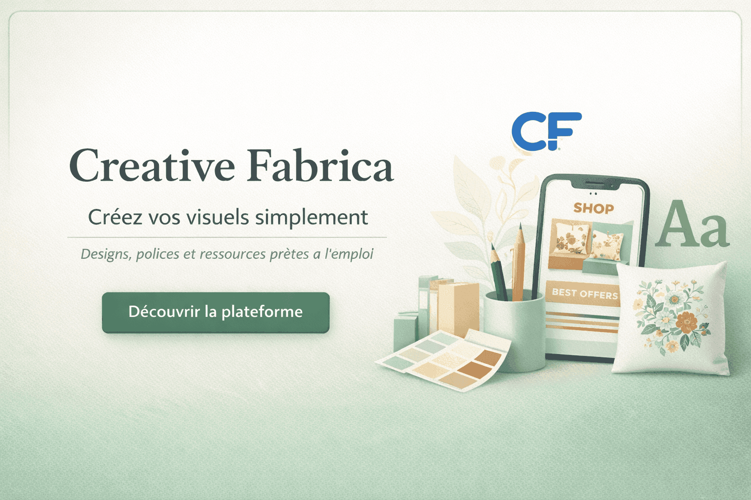 Ressources créatives pour créateurs - Creativa Fabrica